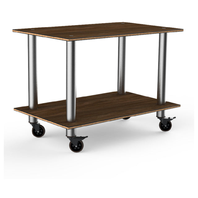 Steelite MGCMDX02WSXW Mogogo Buffet Solutions Modular Serving Table 2-tier 47" X 29-1/2" X 35"H