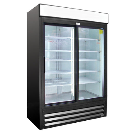 Excellence VR-45SLD Refrigerator Merchandiser Reach-in Two-section