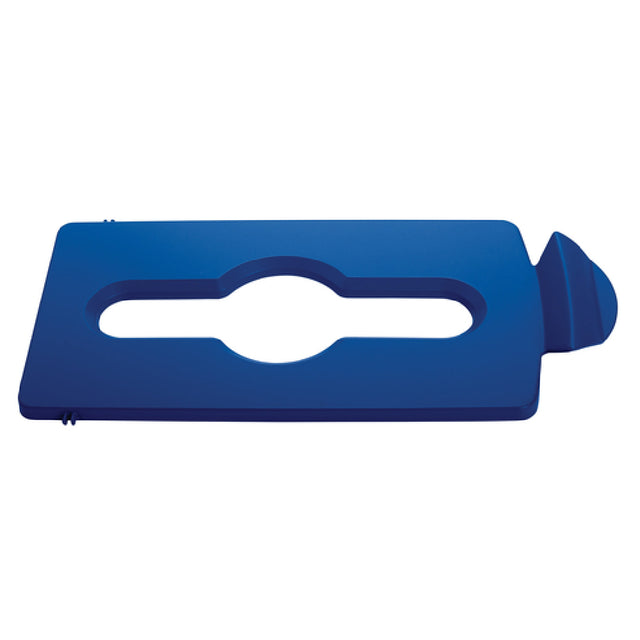 Rubbermaid 2007891 - Slim Jim® Mixed Recycling Station Lid Insert, 16-1/2"L X 8"W X 1/2"H