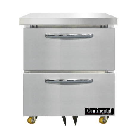 Continental Refrigerator DF27N-U-D Designer Line Undercounter Freezer 27"W One-section