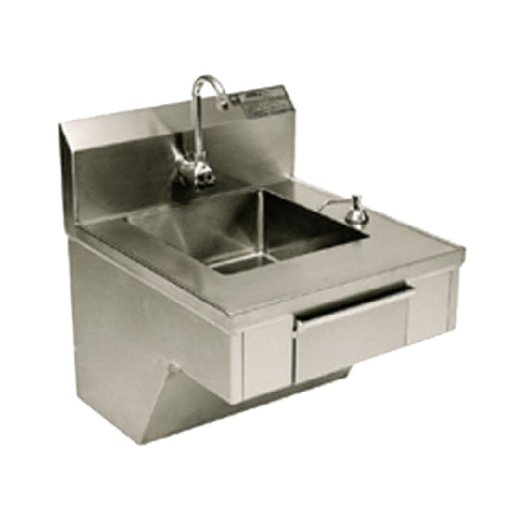 Eagle HSAP-14-ADA-F-EB-X Hand Sink Wall Mount 14" Wide X 16" Front-to-back X 5" Deep Bowl