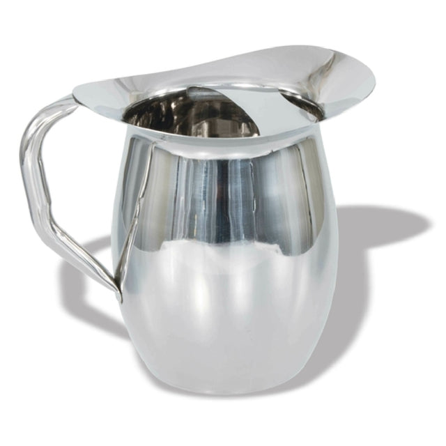 Crestware WBP2 Water Pitcher 2 Quart Stainless Steel