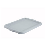 Winco PL-57C Dish Box Cover 20-1/4" X 15-1/2" Polypropylene