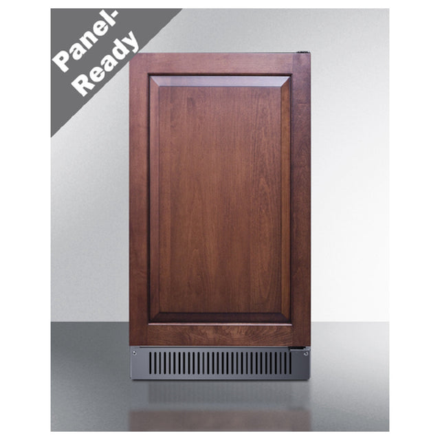 Summit BIM182ADAIF Built-in Icemaker 18"W(can Be Raised To 34.75" With A Taller Kickplate)