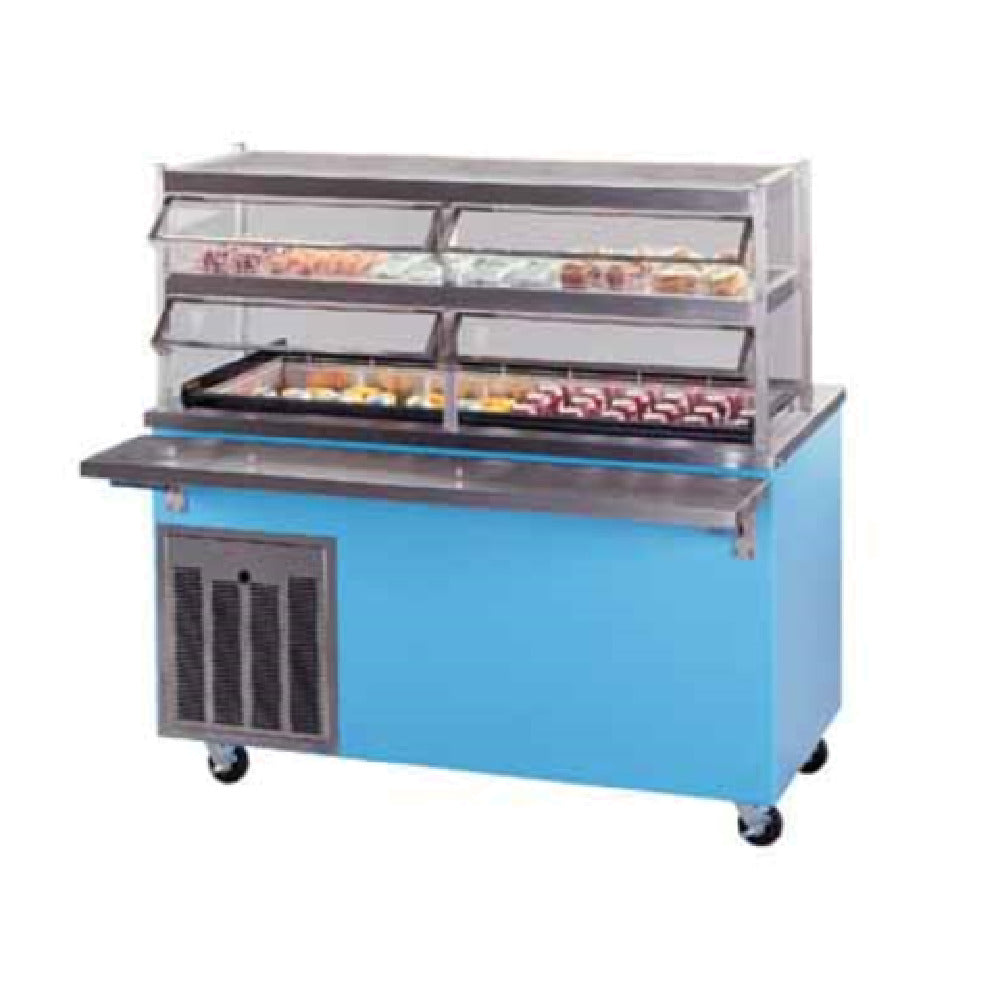 Piper Products R2-CM - Reflections Refrigerated Cold Pan Unit, (2) Pan Size, 36"L X 30"W X 36"H