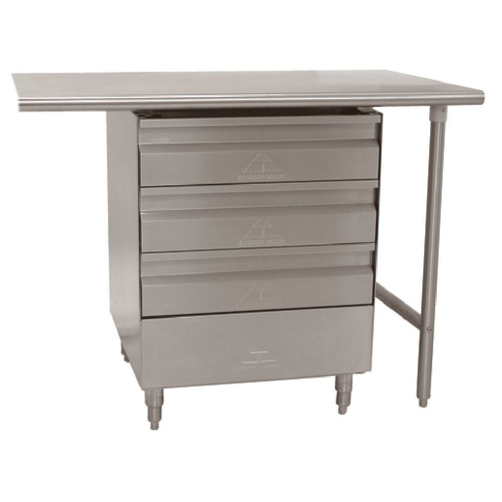 Advance Tabco TA-380 Modify Tier Drawers (TA-38/TA-384) To Fit 24" Deep Tables (drawers Will Be 20" X 15")