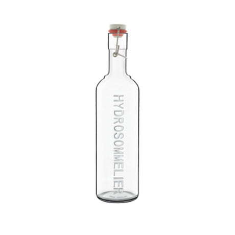 Bauscher Hepp 11321/01 - Hydrosommelier Bottle, 1L (34 Oz.) (35.25 Oz. Brimful), 3-3/8" Dia. X 13-1/4"H