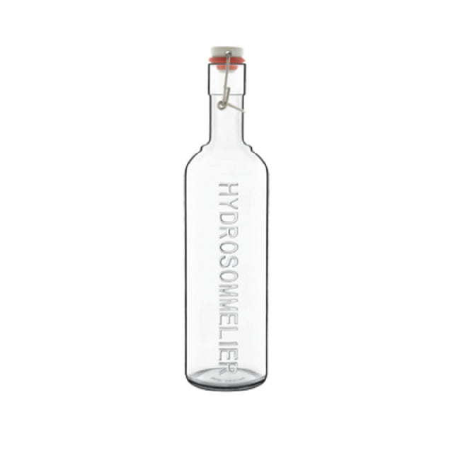 Bauscher Hepp 11321/01 - Hydrosommelier Bottle, 1L (34 Oz.) (35.25 Oz. Brimful), 3-3/8" Dia. X 13-1/4"H