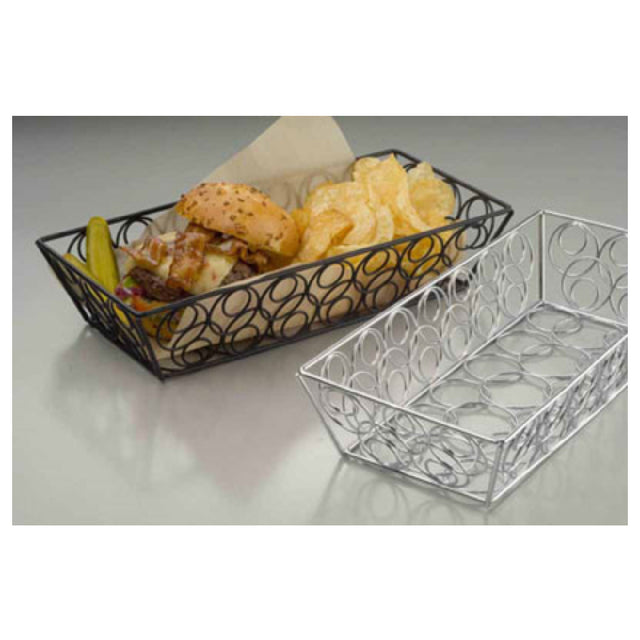 American Metalcraft LDLB2613 Loop-D-Loop Basket 13"L X 6"W X 2-1/2"H Rectangular