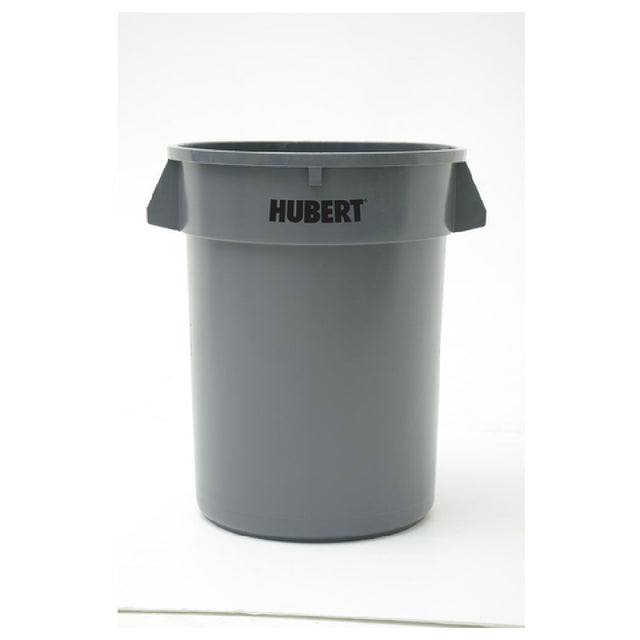 Hubert 51005 - Trash Receptacle, 55 Gallon, 26-1/2" Dia. X 33"H