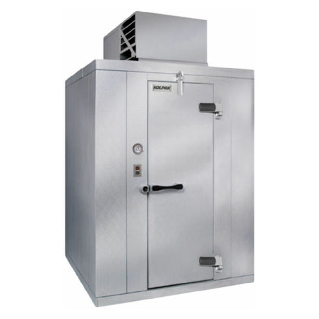 Kolpak P7-0608-FT Polar-Pak Indoor Walk-In Freezer With Top-mounted Self-contained Refrigeration. Nominal 5' 10" X 7' 9" X 7' 6.25" With Era Floor