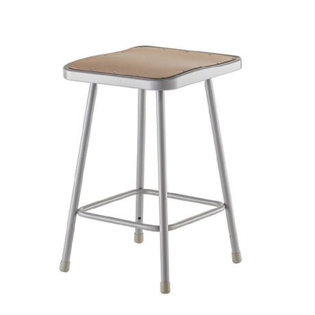 National Public Seating 6324 NPS® Steel Stool 300 Lb. Weight Capacity 24"H