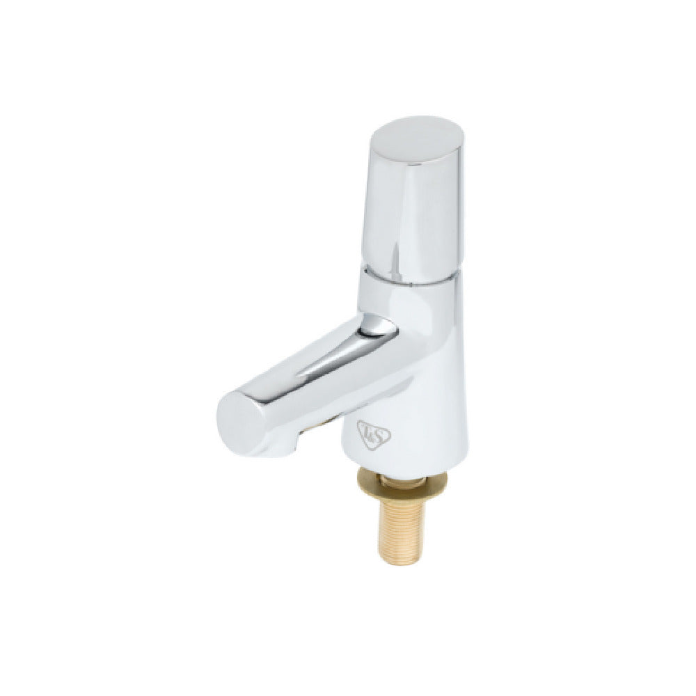 T&S Brass BP-0723 LakeCrest Aesthetic Metering Lavatory Faucet Polished Chrome