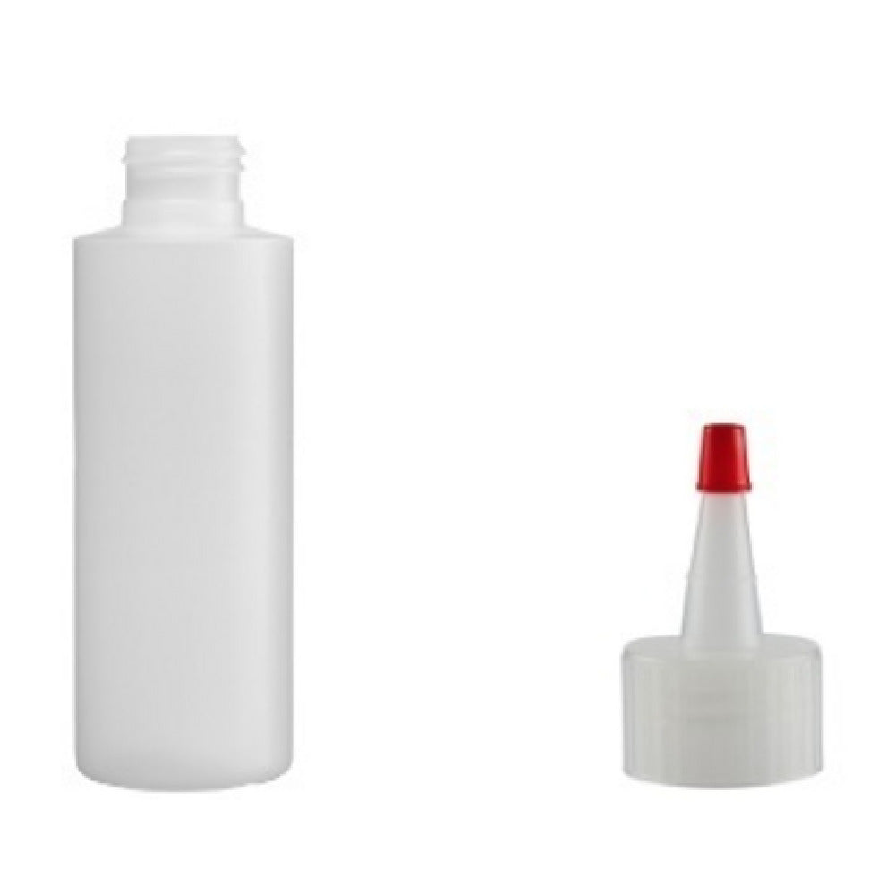 Buccaneer Container Corp 2012004110 (Buccaneer) Squeeze Bottles 4 Oz. Natural HDPE