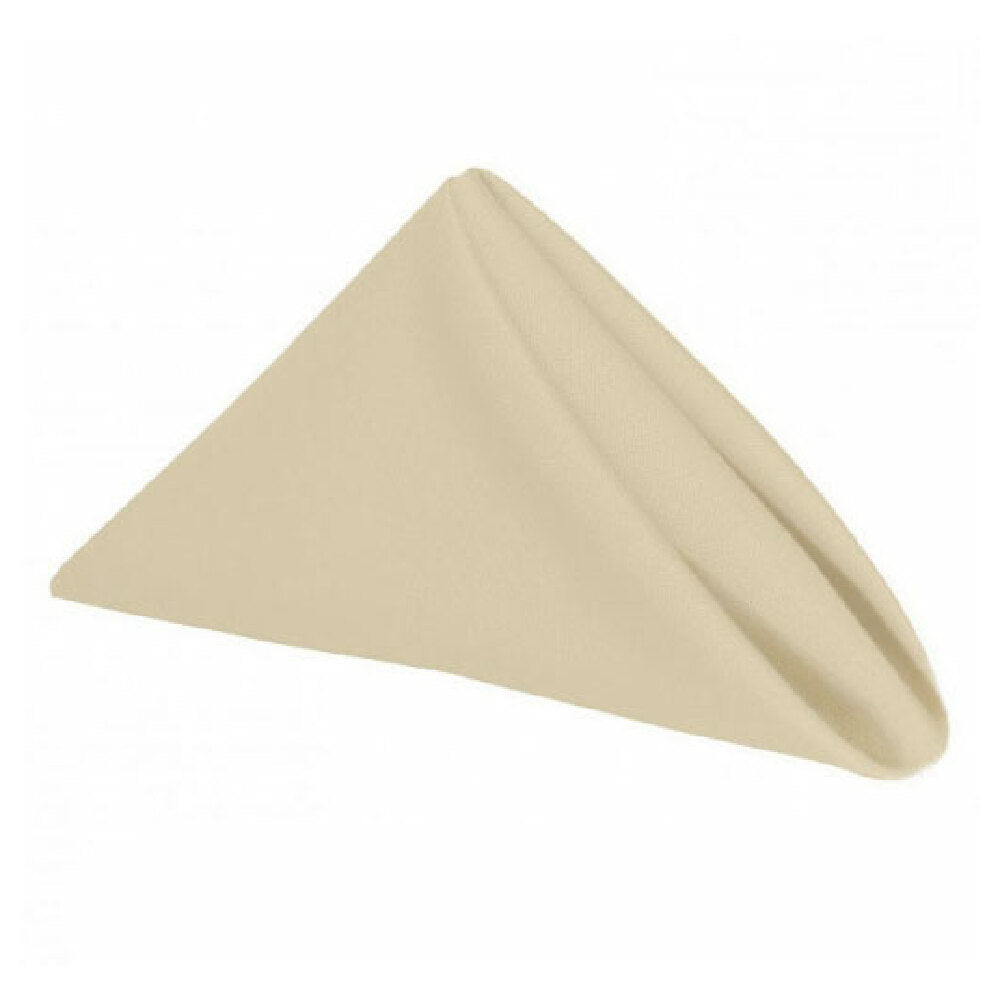 Chef Approved 20X20-CLOTHNAPKIN_BEIGE Cloth Napkin 20" X 20" Pack Of 12