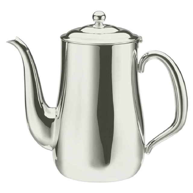 Steelite WLCX515B Gooseneck Coffee 12 Oz. 18/10 Stainless Steel With Brushed Satin Finish