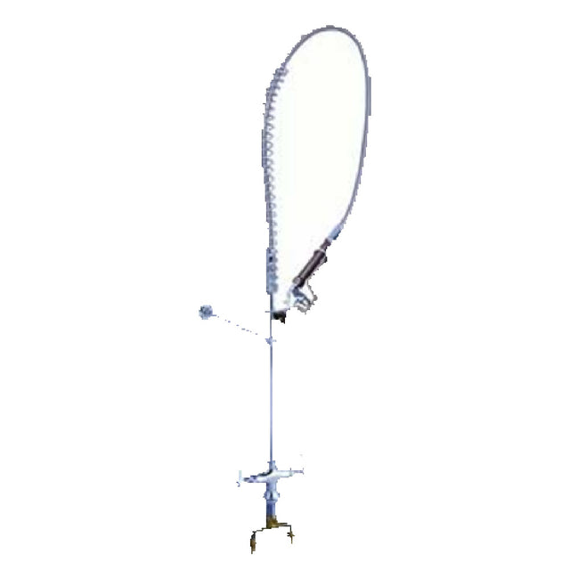 GSW USA AA-981G Pre-Rinse Unit Single-deck Mount 4" Spreader