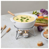 BOSKA 853548 - Boska Cheese Fondue Set Party, 8.03''W X 6.14''D X 6.22''H, Ceramic Pot