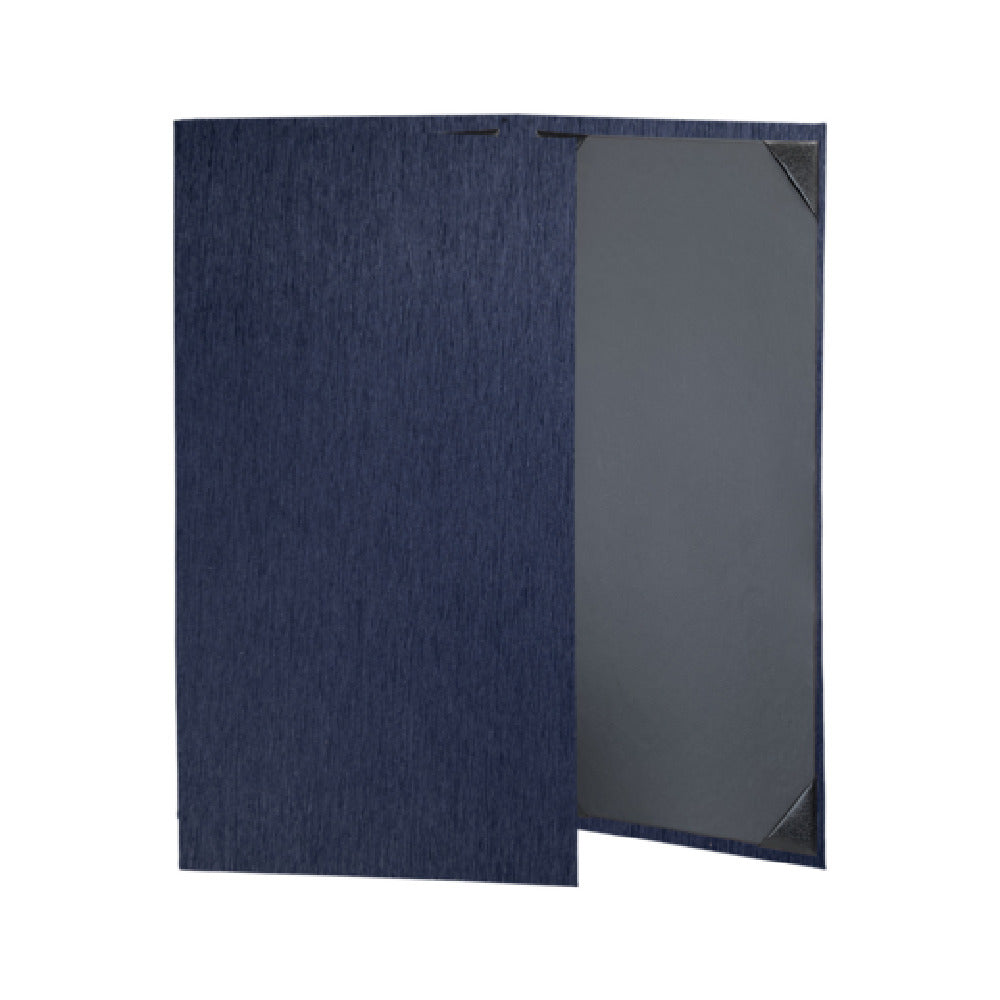 Risch STERLING-3V 8.5X14 Sterling Hardback Shimmer Metallic Menu Cover (specify Color)