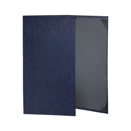 Risch STERLING-3V 8.5X14 Sterling Hardback Shimmer Metallic Menu Cover (specify Color)