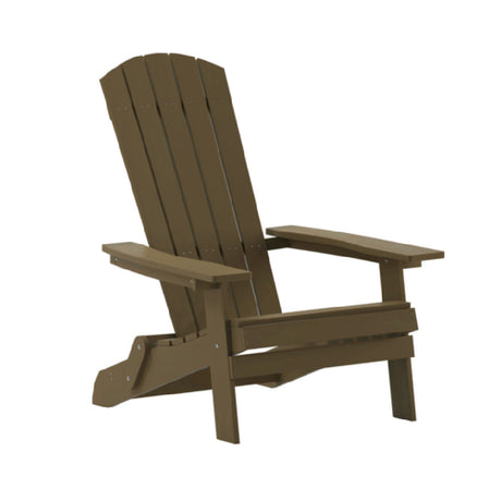 Flash Furniture JJ-C14505-MHG-GG Folding Adirondack Chair 350 Lb. Weight Capacity