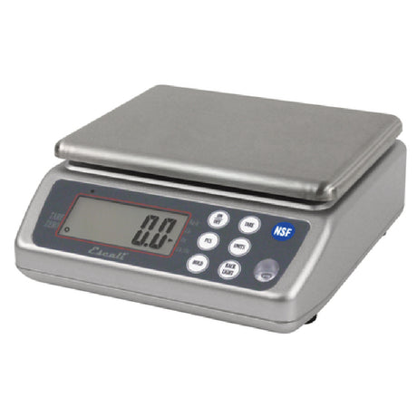 San Jamar SCDG33WD Digital WashDown Scale 8-1/4"W X 8-1/2"D X 3-3/4"H 33 Lb. X 0.1 Oz. / 15 Kg X 1g