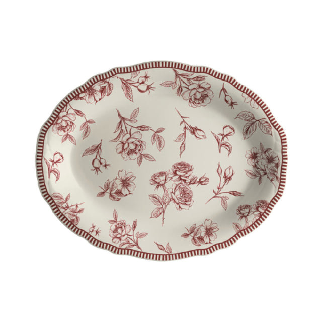 Steelite HL52563886 Oval Platter 10.0" X 7.75" Carolyn