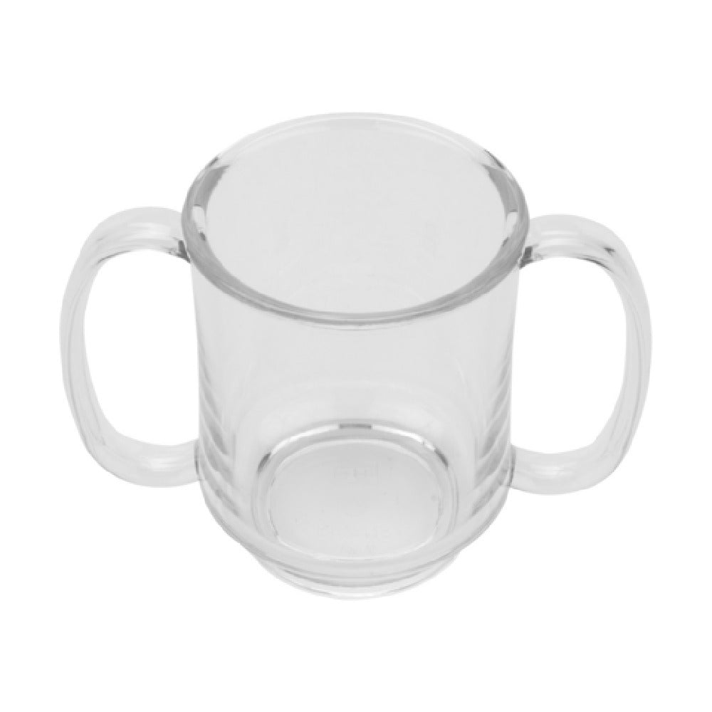 Dinex DXSN-103-CL Mug 8 Oz. (10 Oz. Rim Full) Double Sided Handles