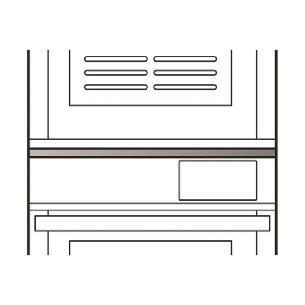 UNOX XWEQT-00HS-E Stacking Kit Contains All The Necessary Elements For The Correct Installation And Superposition Of 2 Ovens.