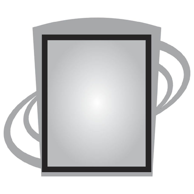 Hubert 79284 - Menu Board, 1-pocket, Wall-mount