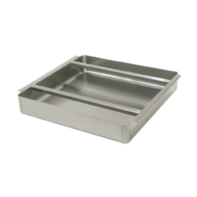 Advance Tabco DTA-58 Pre-Rinse Basket With Slide Bar For 18"W X 24"D Fabricated Sink Bowls