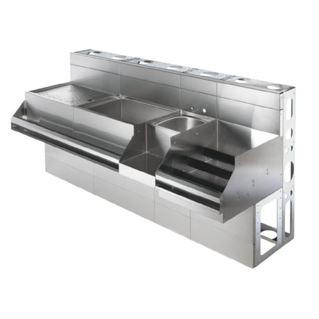 Krowne KMB-WALL - Krowne Royal Modular Bar Die, Built-in Chase Ways, All Pricing & Layouts Done By Factory Or Sales Representative (priced Per Foot) (custom Heights Not Available)