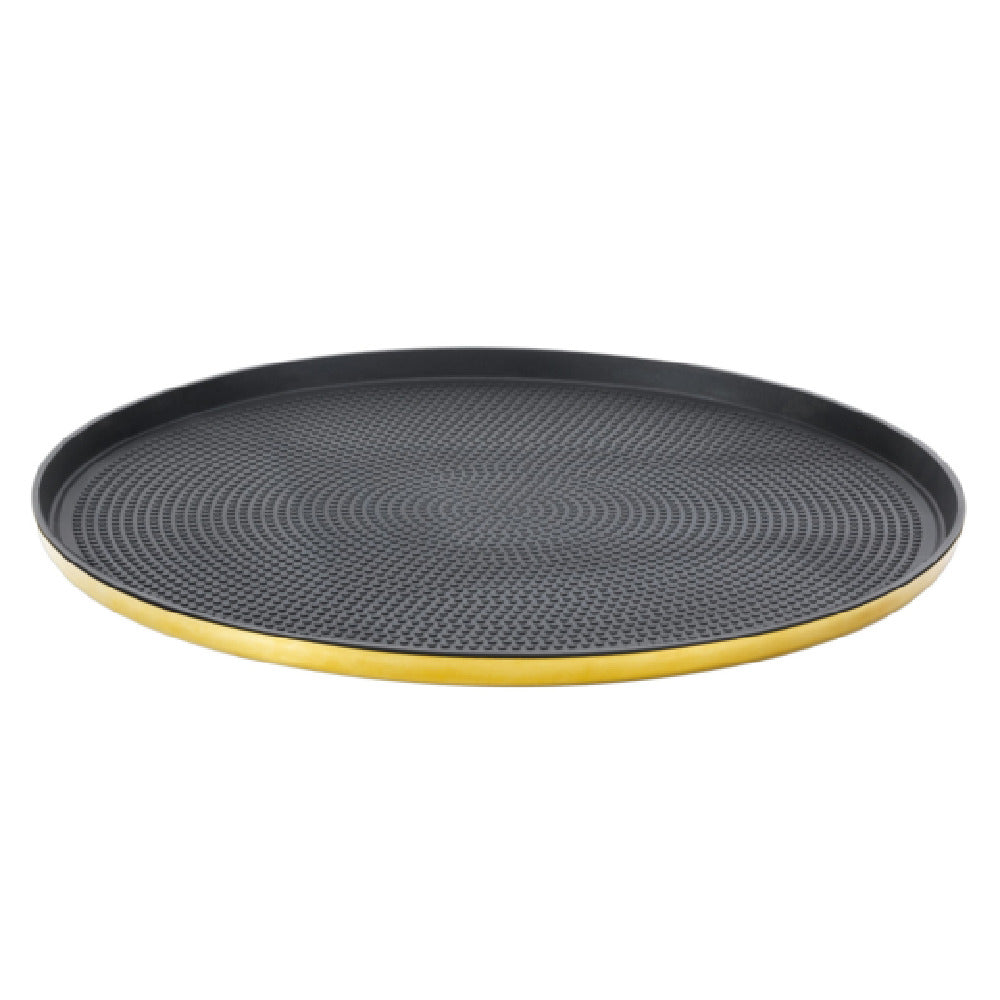 Service Ideas TRME14RIVG Insert Tray 14.75" Dia. X 0.63"H Non-slip Tray