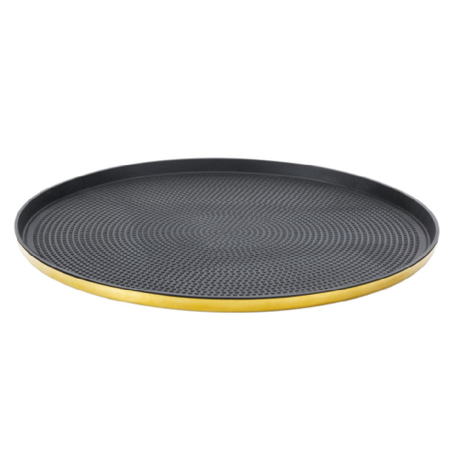 Service Ideas TRME14RIVG Insert Tray 14.75" Dia. X 0.63"H Non-slip Tray