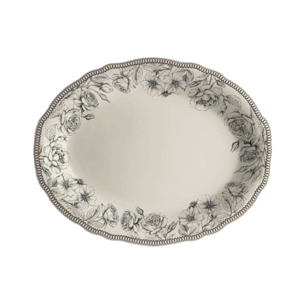 Steelite HL52763872 Oval Platter 12.625" X 9.75" Carolyn