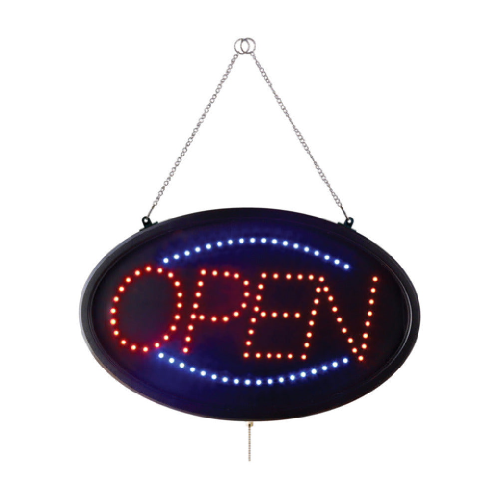 CAC China SLED-OP02 LED Sign 22-3/4”W X 14”H X 1-3/4” Thick "OPEN"