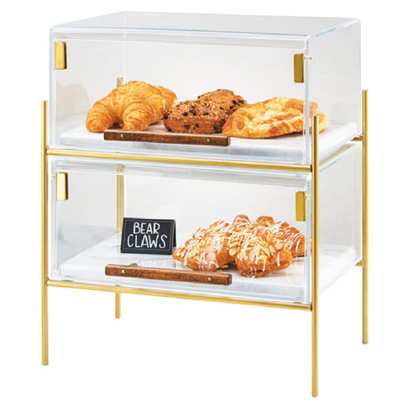 Cal Mil 3706-1813-46 Mid-Century Pastry Display Case 19-1/2"W X 13-1/2"D X 18"H