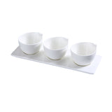 Yanco PS-722 Piscataway Tasting Cup Set (3) 3" 4 Oz. Cups