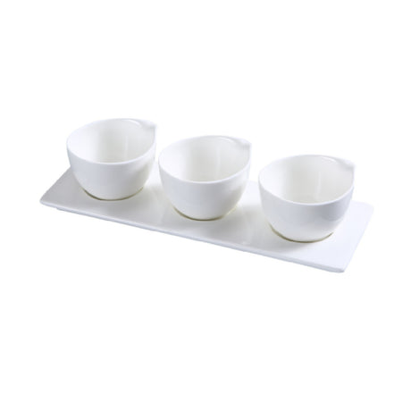 Yanco PS-722 Piscataway Tasting Cup Set (3) 3" 4 Oz. Cups