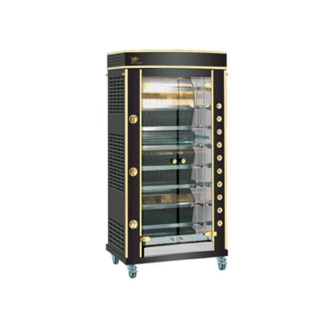 Rotisol GF975-8G-LUX_LP GrandFlame Rotisserie Oven Gas Floor Model