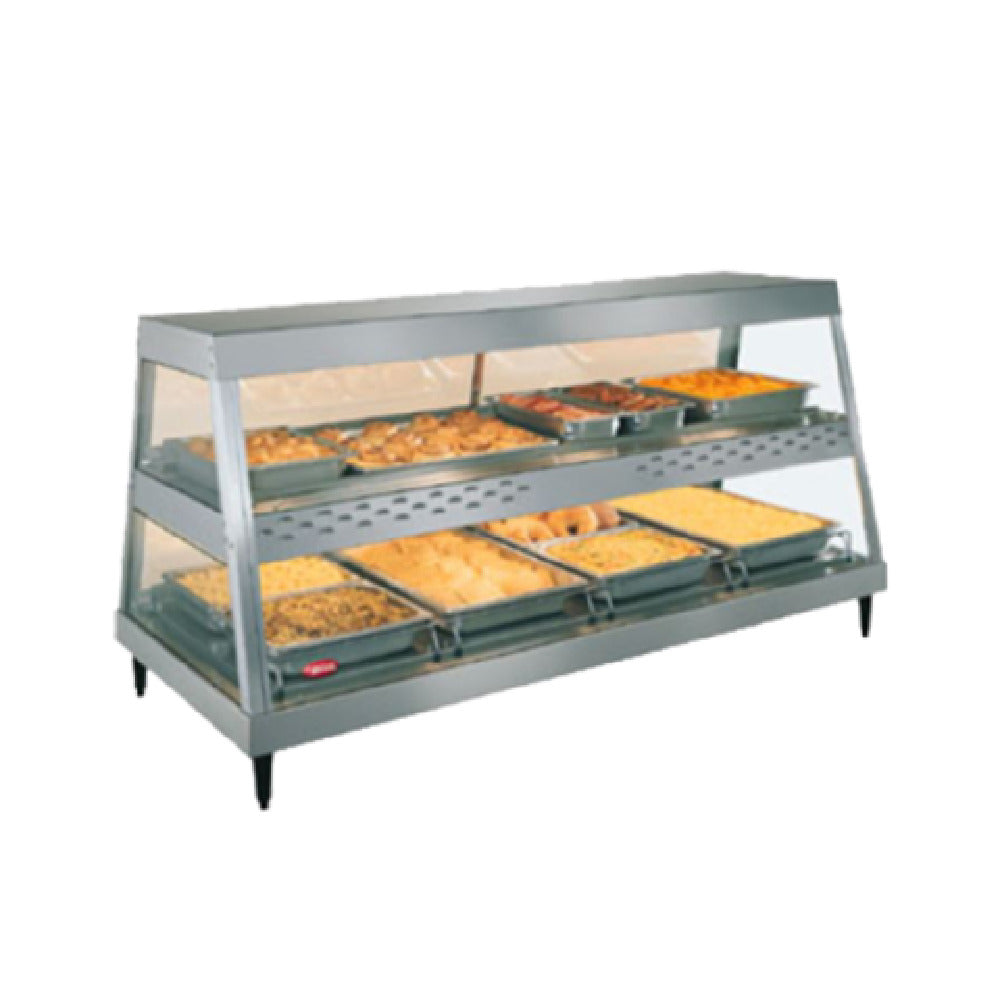 Hatco GRHD-4P_120/60/1 - Glo-Ray® Heated Display Case, Countertop, See-thru Design