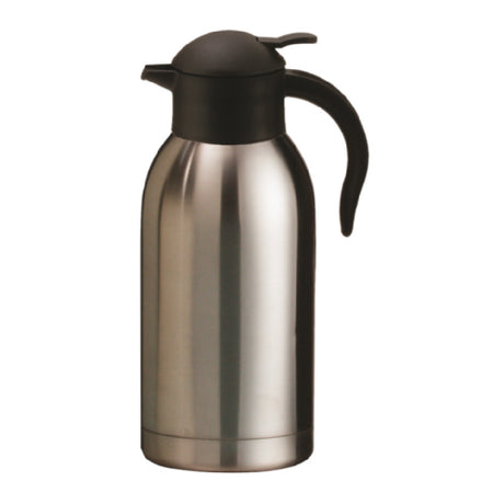 Service Ideas SJ20SS Service Ideas SteelVac® Slim Carafe Push Botton Lid Vacuum Insulated