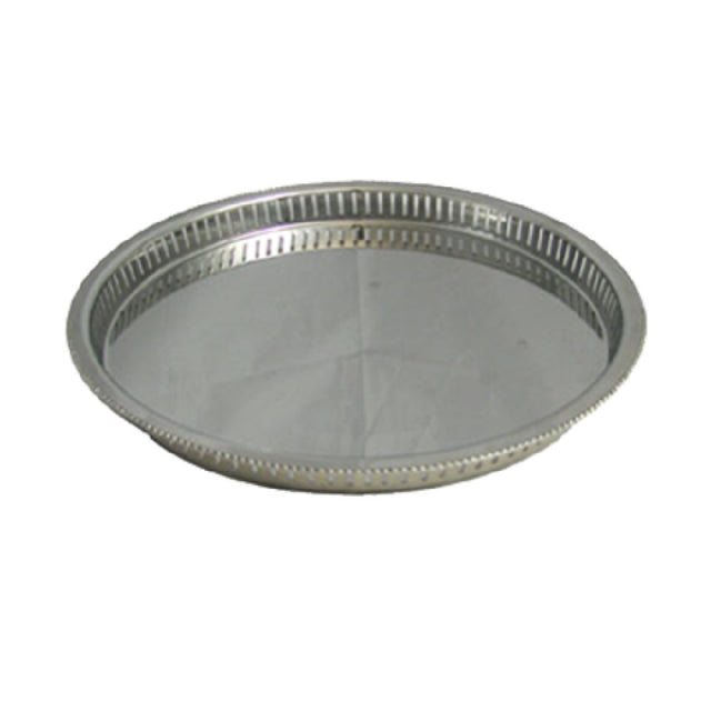 Bon Chef 61341 Bar Tray 15" Diameter With Bead Rim