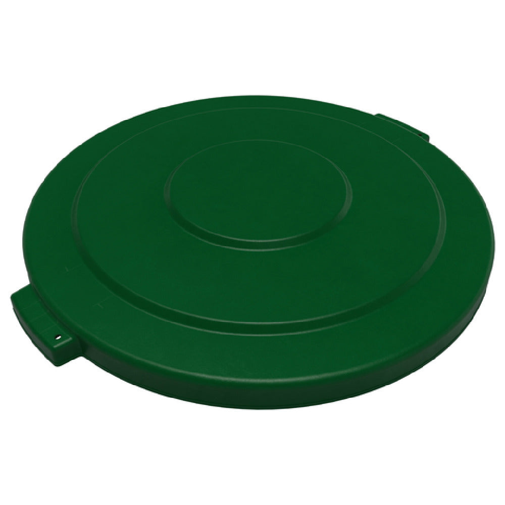 Carlisle 84102109 Carlisle Bronco™ Waste Bin Trash Container Lid Round 1-22/25"H X 19-4/5" Dia. (21-3/5" Overall Dia.) Heavy-duty