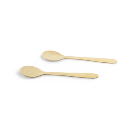 JB Prince RB515 Sorbet Spoon Bamboo Small Disposable