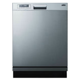 Summit DW2435SS Dishwasher Built-in 24"W