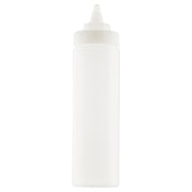 TableCraft Products 12463CTT - Widemouth™ Squeeze Bottle, 24 Oz., 2.75" Dia. X 10.25"