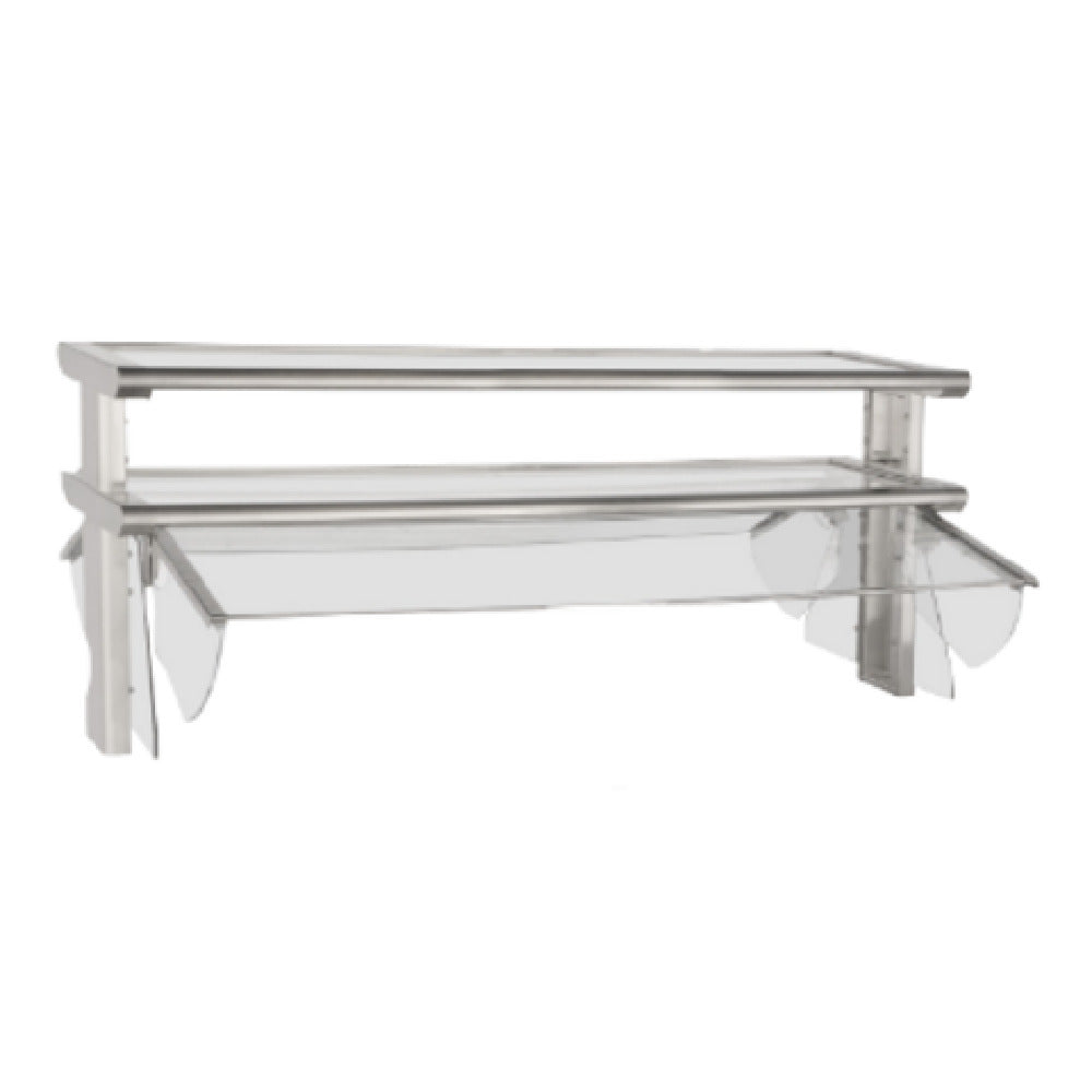 Duke TS580-60 Thurmaduke™ Designer Sneeze Guard 59-3/4"W X 16-1/2"D X 24"H (2) Sided Self-service Style