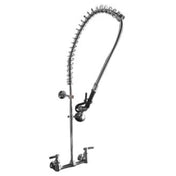 Serv-Ware PRW8-CWP-E - Serv-Ware - Plumbing - Economy Wall Mount 8 O.C. Pre-Rinse Unit - 1/2" NPT Inlets