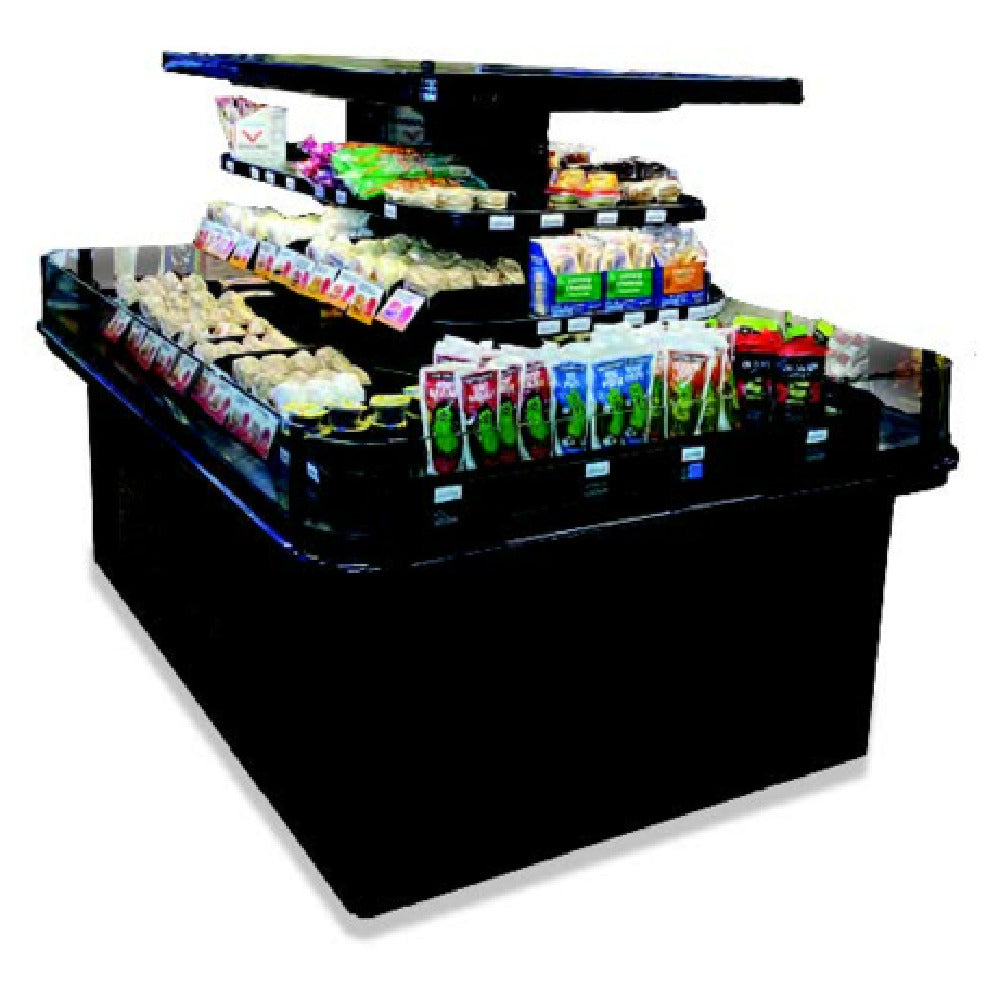 Hussmann TYA3ECRC3X55ES Entyce Island Multi-Deck Merchandiser Self-service 3' W X 5.5' L